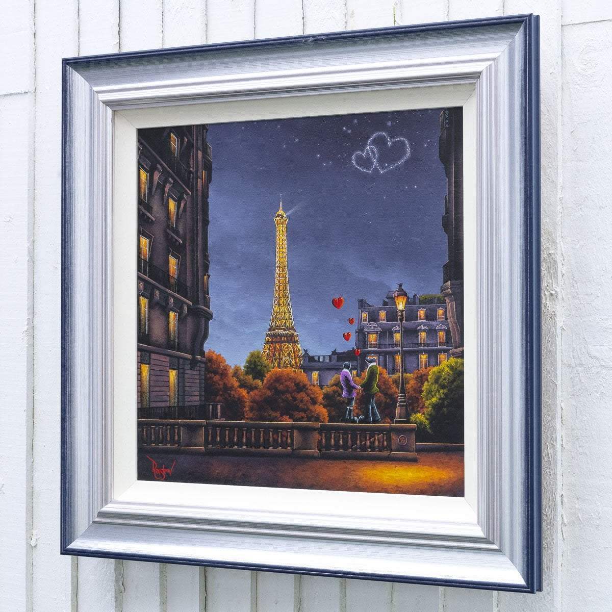 A New Adventure Begins & City of Love, City of Light - Edition SET - SOLD by artist David Renshaw - Wyecliffe Galleries