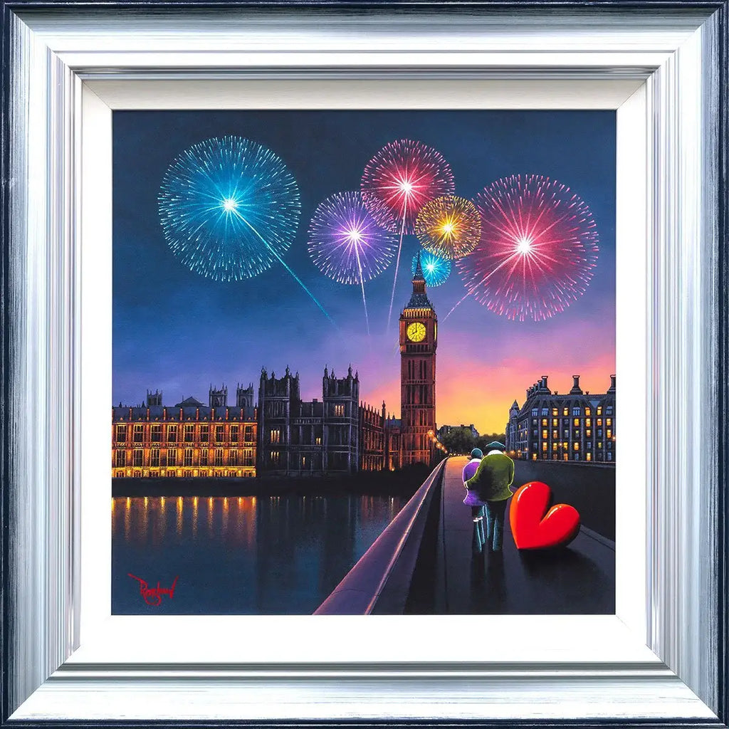 A New Adventure Begins & City of Love, City of Light - Edition SET - SOLD by artist David Renshaw - Wyecliffe Galleries