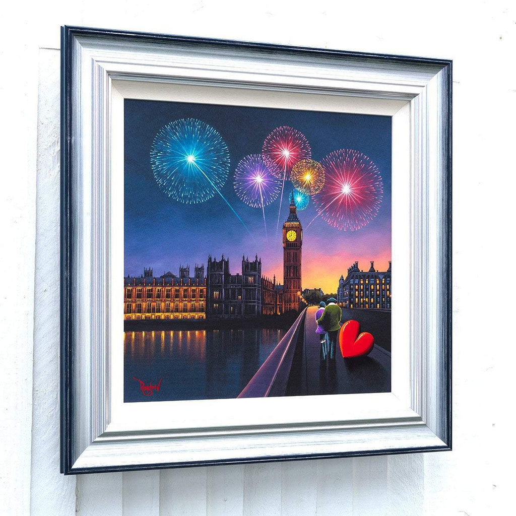 A New Adventure Begins & City of Love, City of Light - Edition SET - SOLD by artist David Renshaw - Wyecliffe Galleries