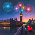 A New Adventure Begins & City of Love, City of Light - Edition SET - SOLD by artist David Renshaw - Wyecliffe Galleries