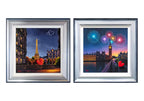 A New Adventure Begins & City of Love, City of Light - Edition SET - SOLD by artist David Renshaw - Wyecliffe Galleries