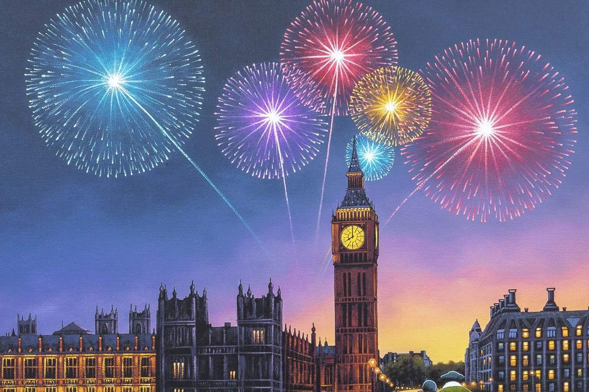 A New Adventure Begins - SOLD by artist David Renshaw - Wyecliffe Galleries