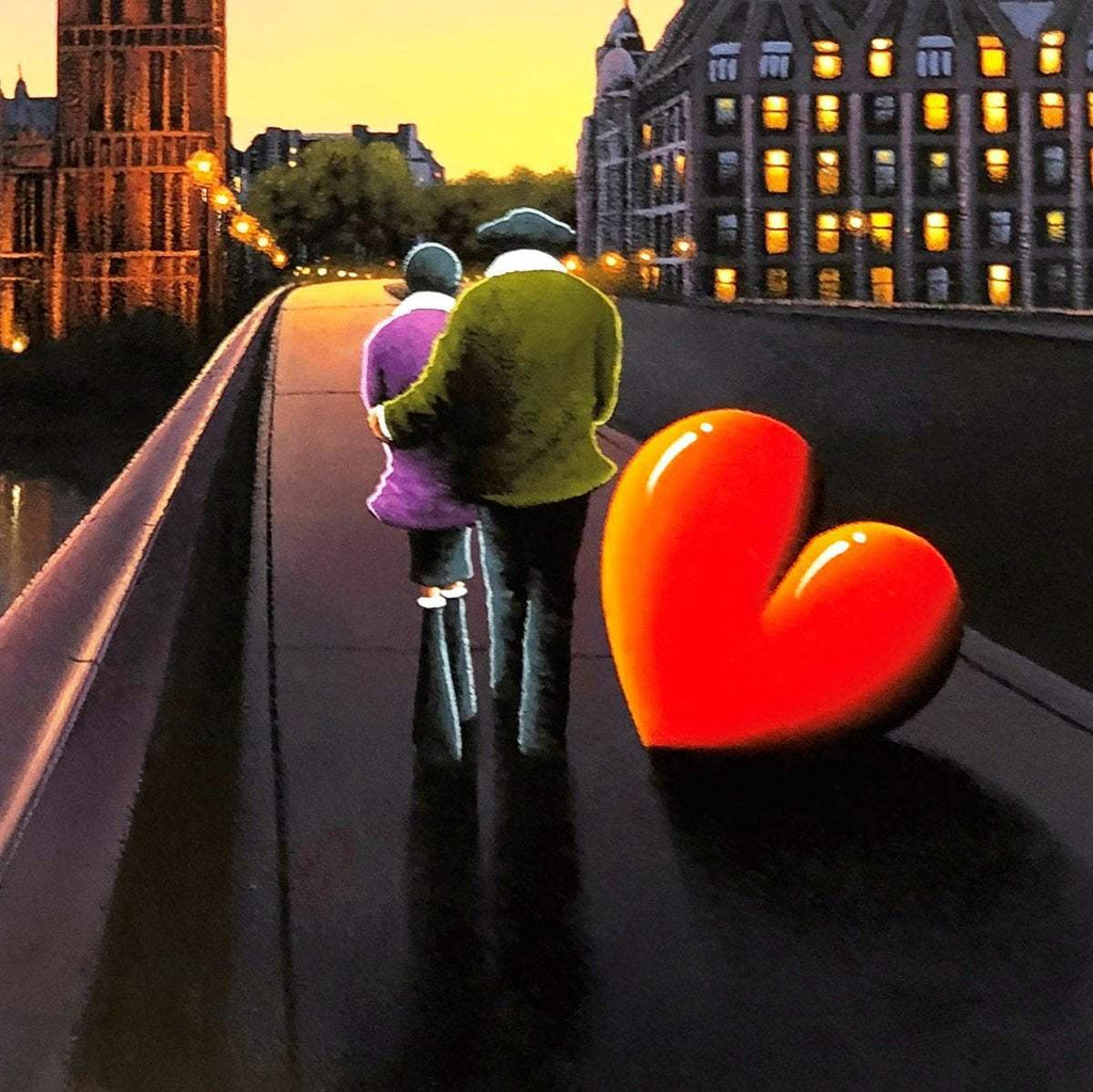 A New Adventure Begins - Original - SOLD by artist David Renshaw - Wyecliffe Galleries
