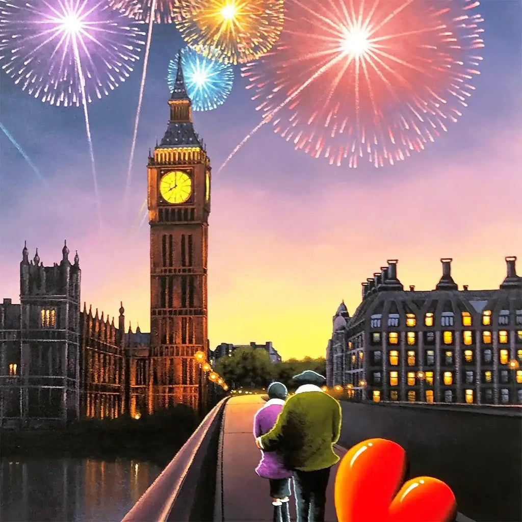 A New Adventure Begins - Original - SOLD by artist David Renshaw - Wyecliffe Galleries