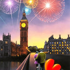 A New Adventure Begins - Original - SOLD by artist David Renshaw - Wyecliffe Galleries