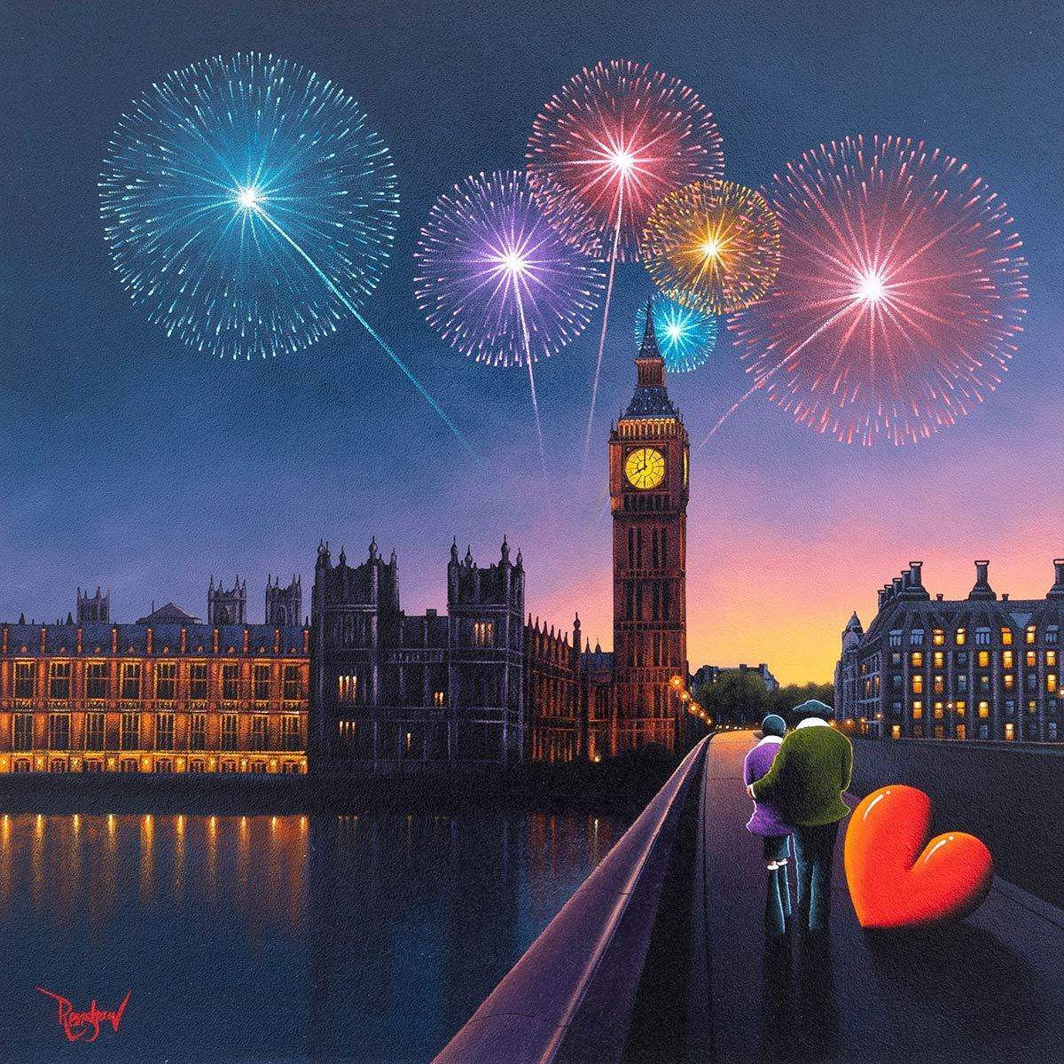 A New Adventure Begins - Original - SOLD by artist David Renshaw - Wyecliffe Galleries