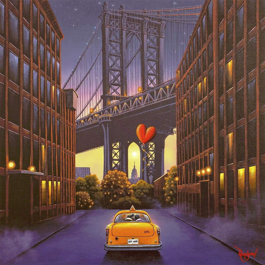 A New York Fairytale - SOLD by artist David Renshaw - Wyecliffe Galleries