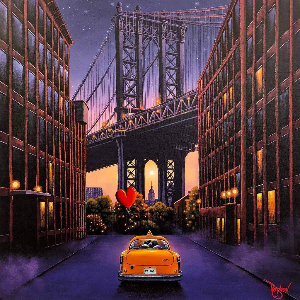 A New York Fairytale - SOLD by artist David Renshaw - Wyecliffe Galleries
