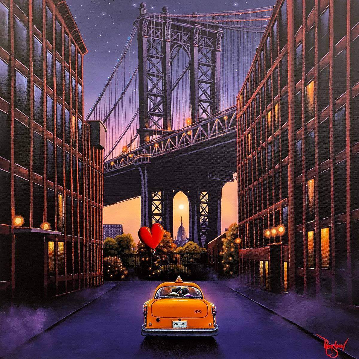A New York Fairytale - SOLD by artist David Renshaw - Wyecliffe Galleries