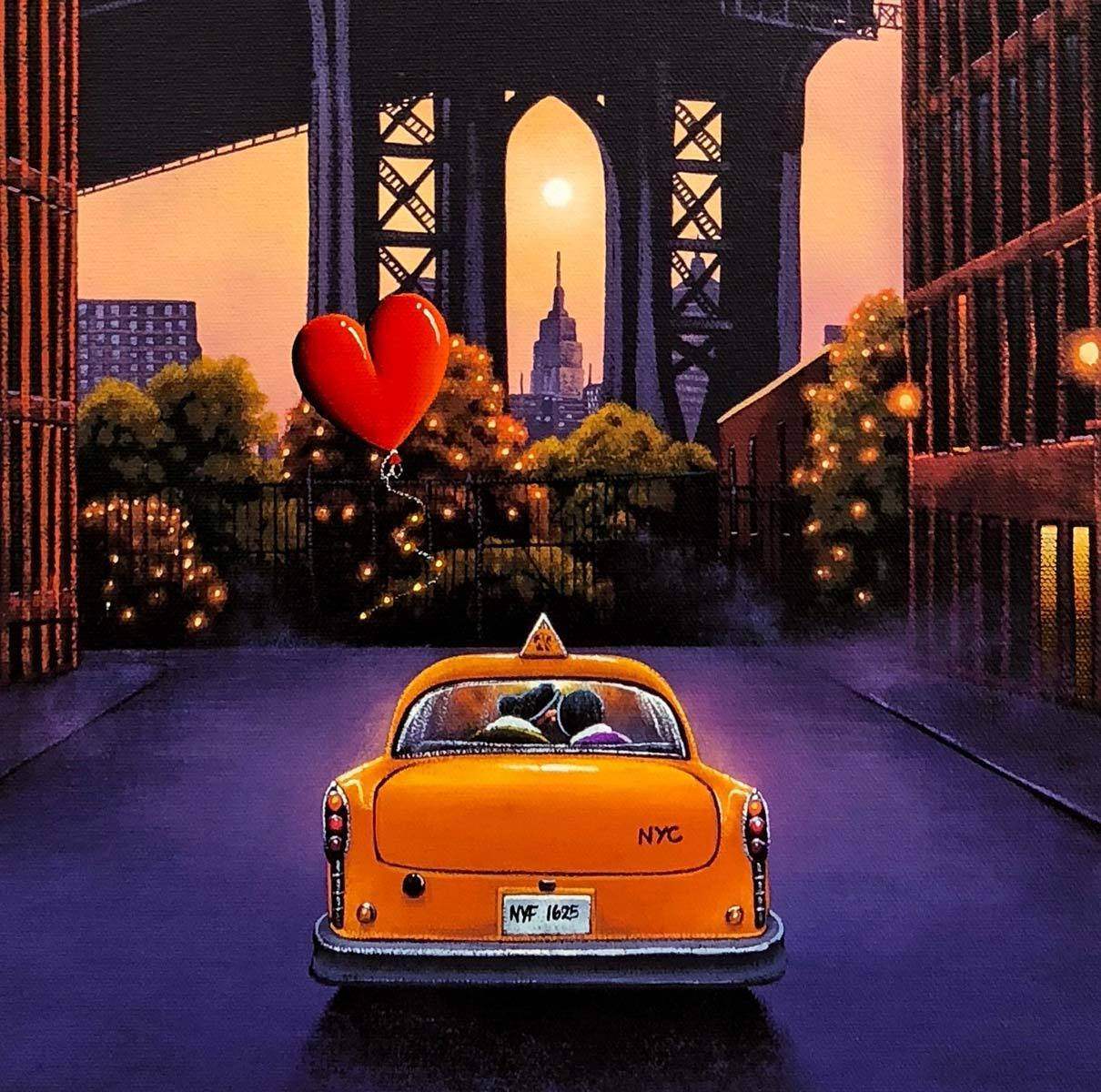 A New York Fairytale - SOLD by artist David Renshaw - Wyecliffe Galleries
