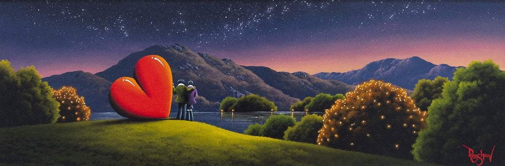 A Night Like This - Original - SOLD by artist David Renshaw - Wyecliffe Galleries