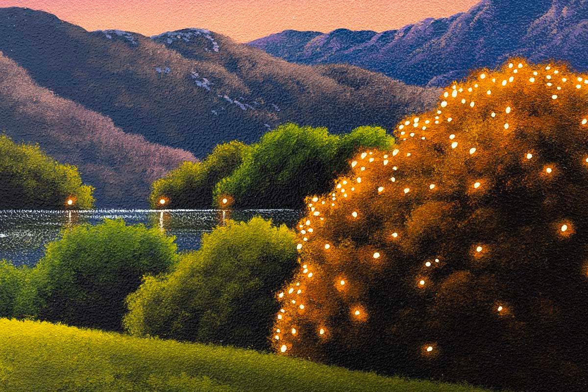 A Night Like This - Original - SOLD by artist David Renshaw - Wyecliffe Galleries