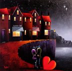 A Night Out on the Town - Original - SOLD by artist David Renshaw - Wyecliffe Galleries
