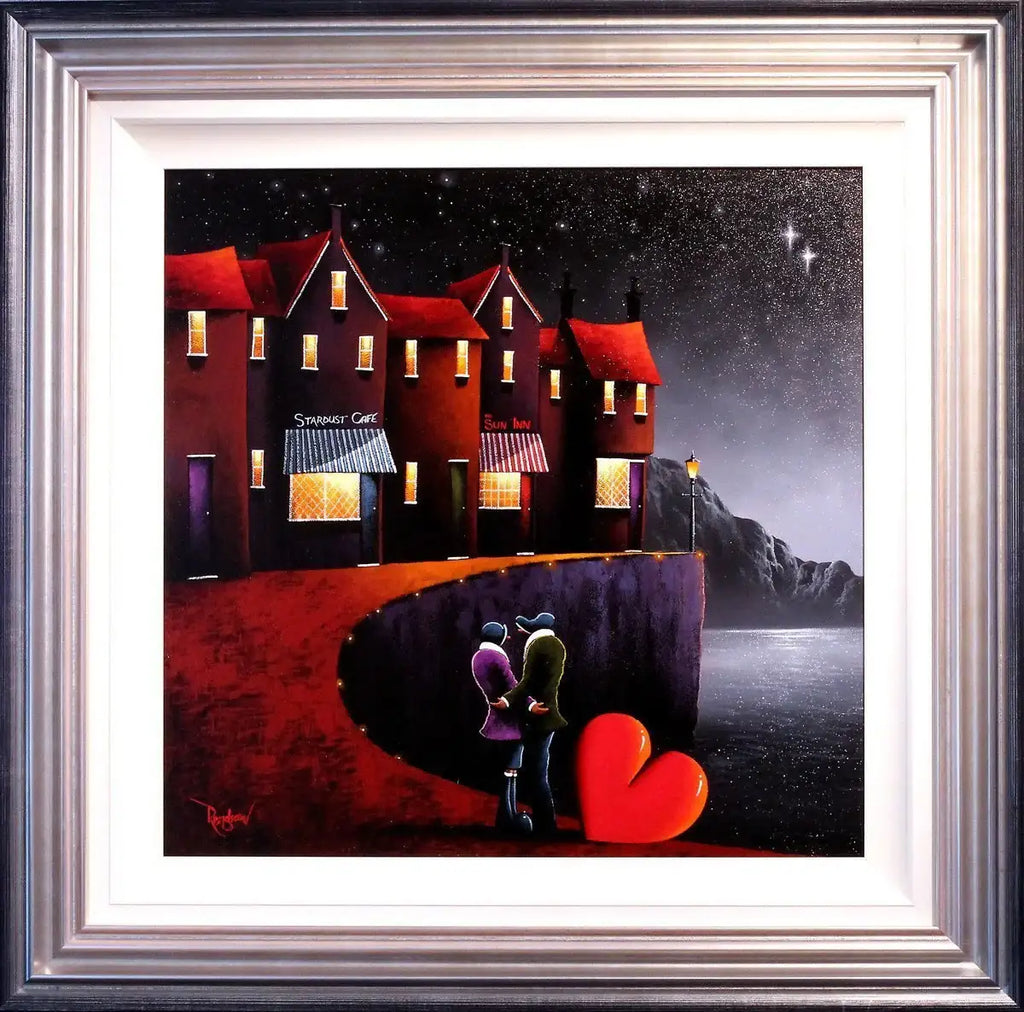 A Night Out on the Town - Original - SOLD by artist David Renshaw - Wyecliffe Galleries