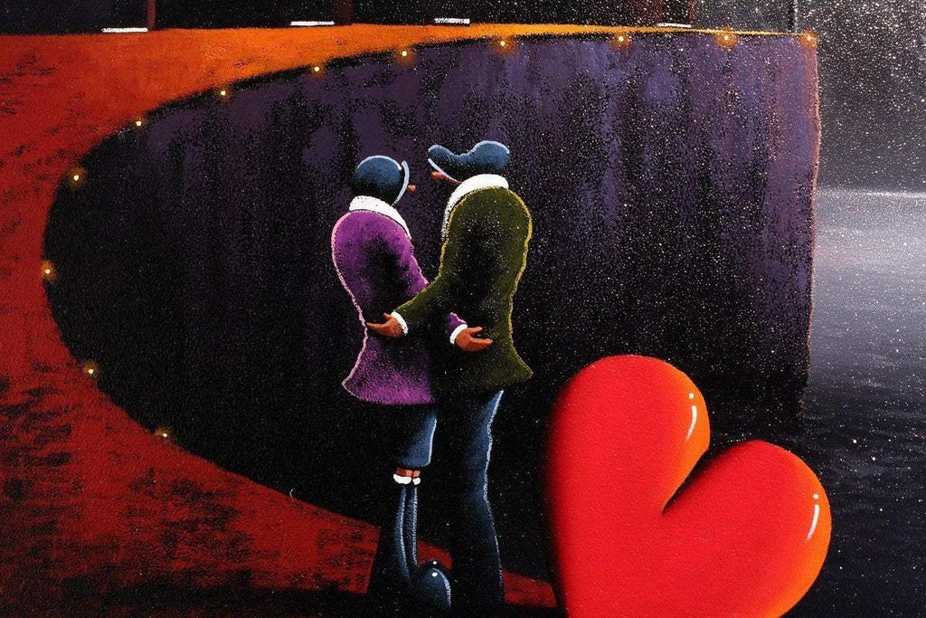 A Night Out on the Town - Original - SOLD by artist David Renshaw - Wyecliffe Galleries