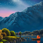 A Perfect Moment - Original SOLD by artist David Renshaw - Wyecliffe Galleries