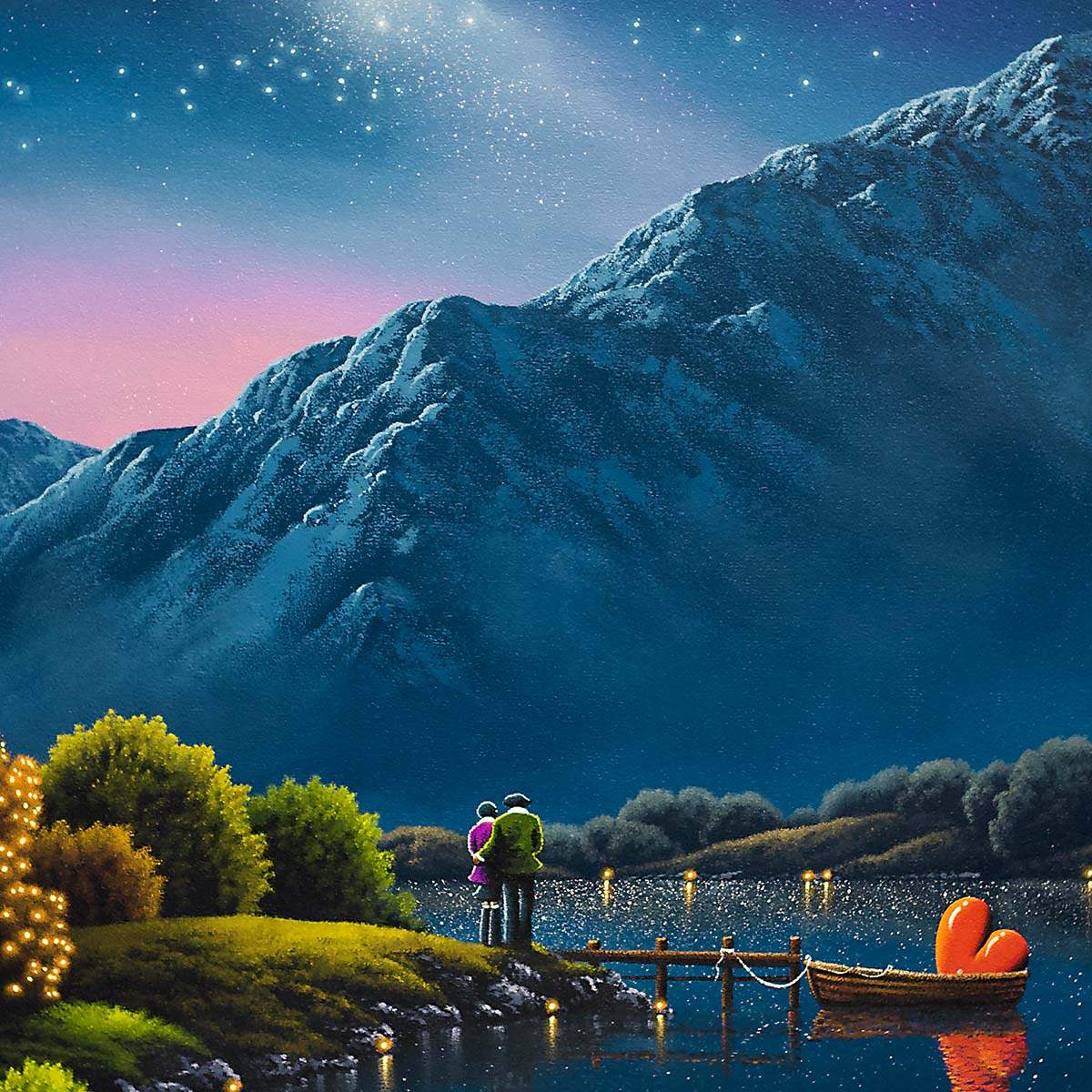 A Perfect Moment - Original SOLD by artist David Renshaw - Wyecliffe Galleries