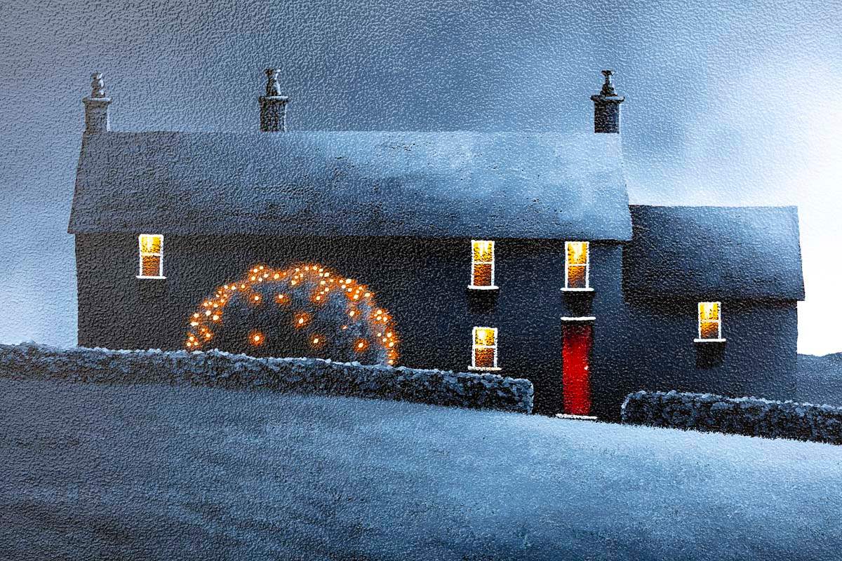A Place Called Home - Original - SOLD by artist David Renshaw - Wyecliffe Galleries