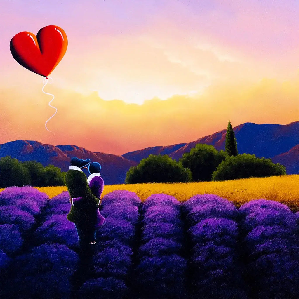 A Private Stroll - Original - SOLD by artist David Renshaw - Wyecliffe Galleries