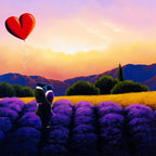 A Private Stroll - Original - SOLD by artist David Renshaw - Wyecliffe Galleries