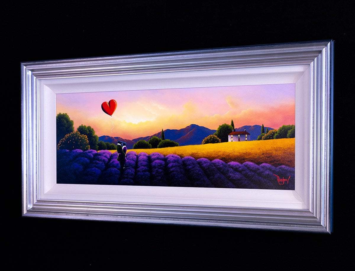 A Private Stroll - Original - SOLD by artist David Renshaw - Wyecliffe Galleries