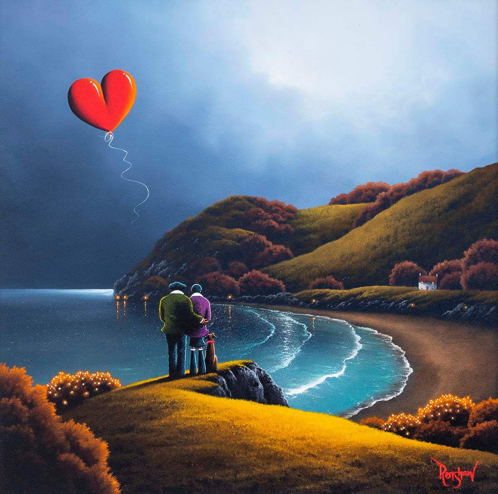 A Reflection of Family Love - Original - SOLD by artist David Renshaw - Wyecliffe Galleries