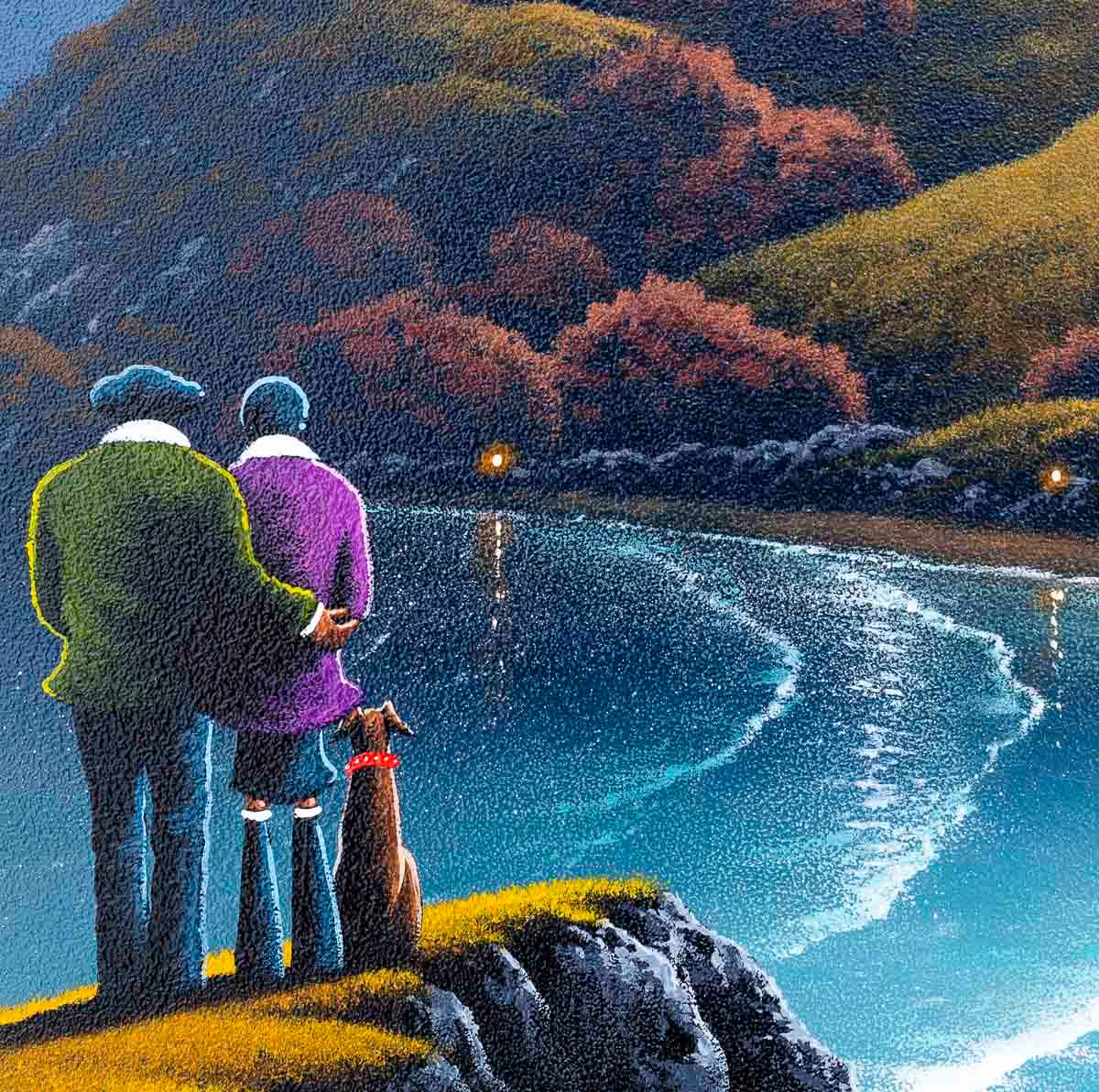 A Reflection of Family Love - Original - SOLD by artist David Renshaw - Wyecliffe Galleries