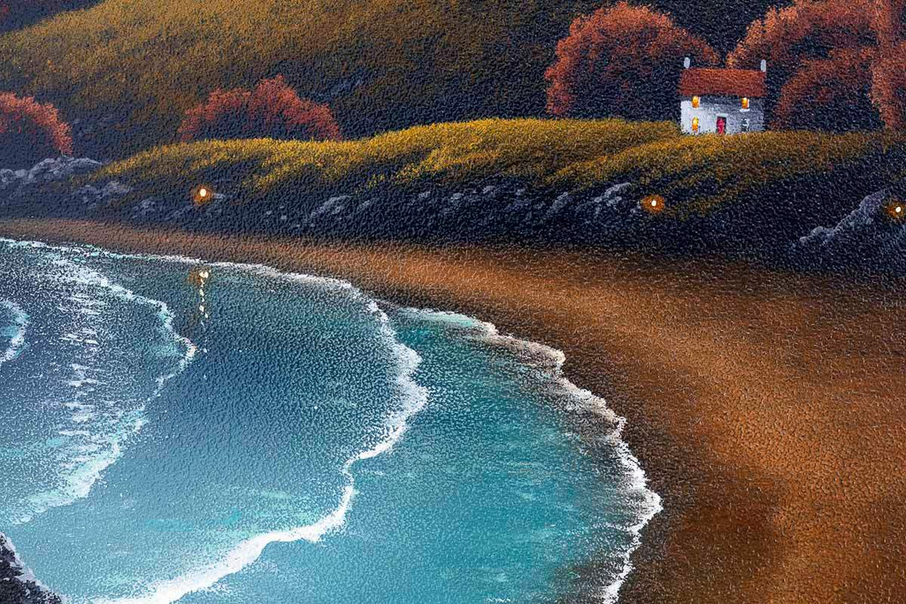 A Reflection of Family Love - Original - SOLD by artist David Renshaw - Wyecliffe Galleries