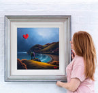 A Reflection of Family Love - Original - SOLD by artist David Renshaw - Wyecliffe Galleries