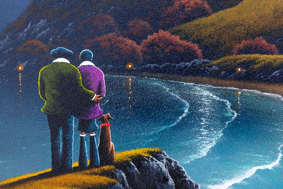 A Reflection of Family Love - Original - SOLD by artist David Renshaw - Wyecliffe Galleries