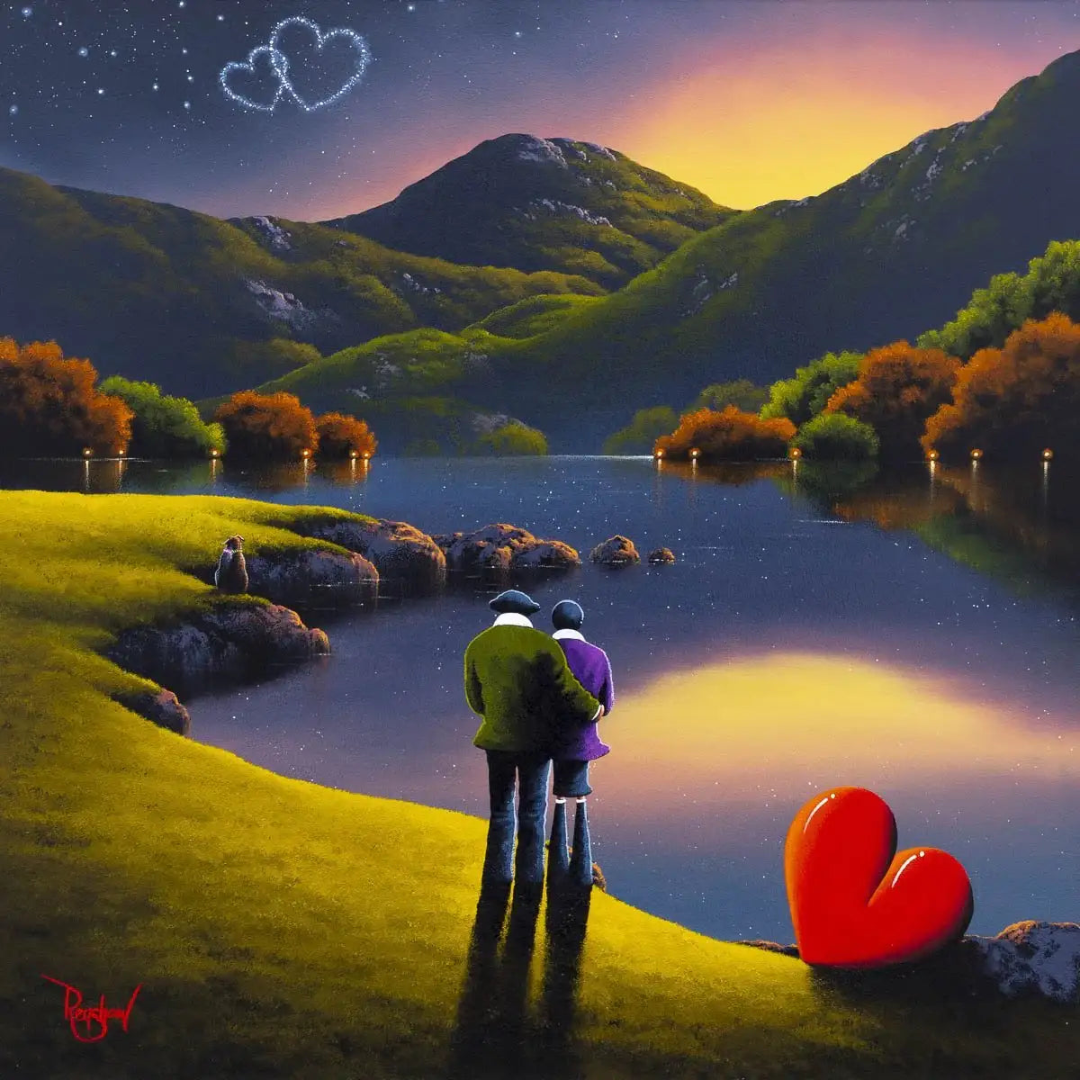 A Special Kind of Love - Original - SOLD by artist David Renshaw - Wyecliffe Galleries