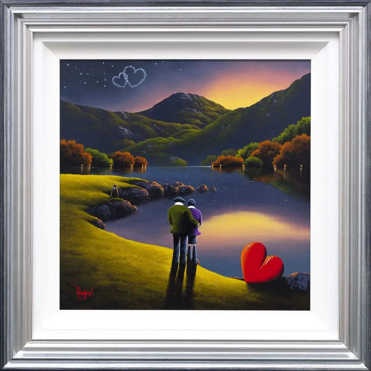 A Special Kind of Love - Original - SOLD by artist David Renshaw - Wyecliffe Galleries
