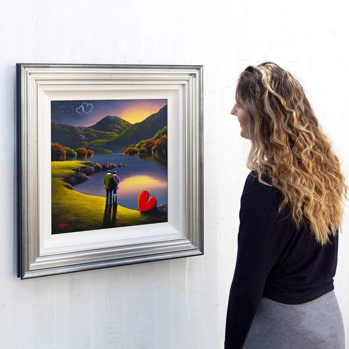 A Special Kind of Love - Original - SOLD by artist David Renshaw - Wyecliffe Galleries