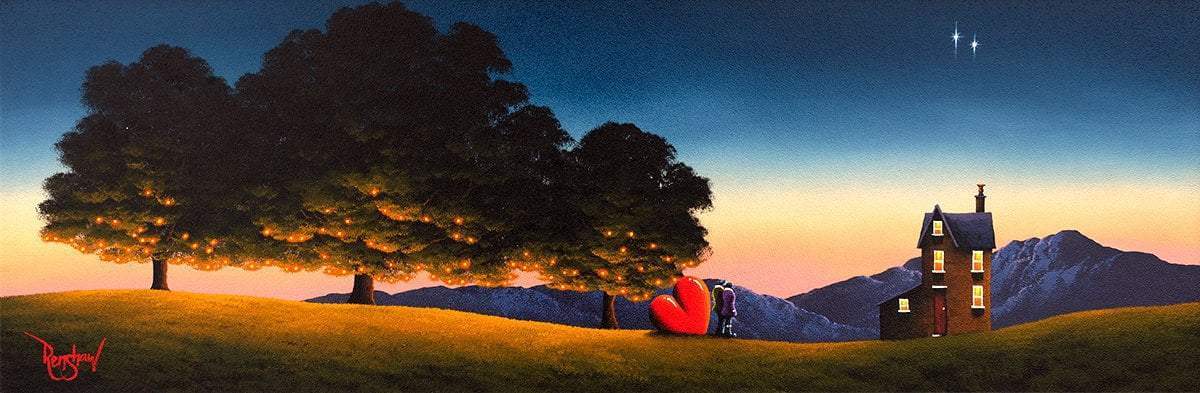 A Star for Each of Us - Original - SOLD by artist David Renshaw - Wyecliffe Galleries