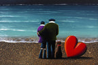 A Stormy Paradise - Original - SOLD by artist David Renshaw - Wyecliffe Galleries