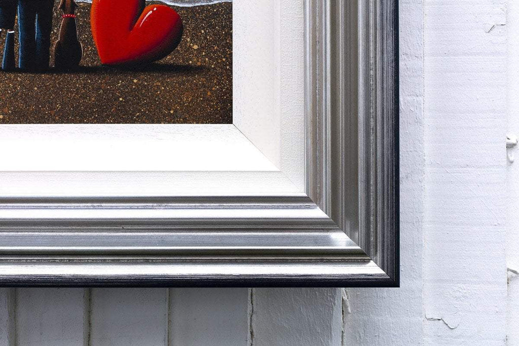 A Stormy Paradise - Original - SOLD by artist David Renshaw - Wyecliffe Galleries