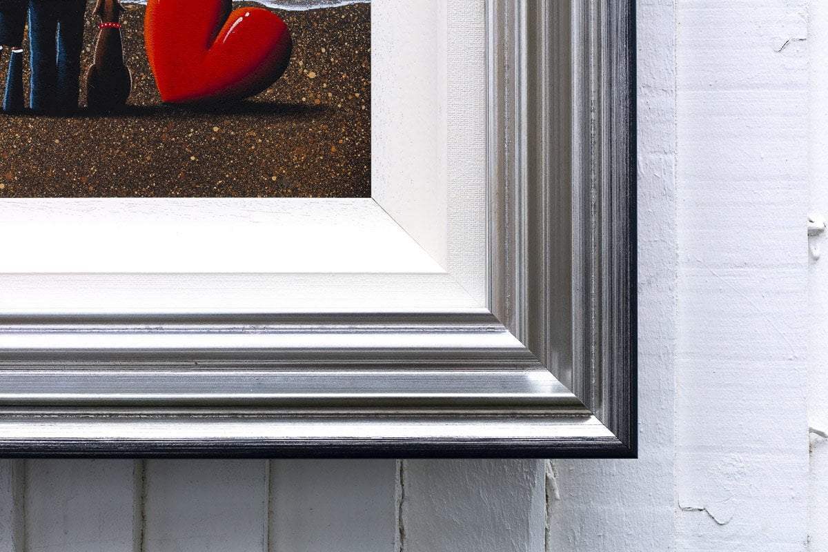 A Stormy Paradise - Original - SOLD by artist David Renshaw - Wyecliffe Galleries