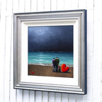 A Stormy Paradise - Original - SOLD by artist David Renshaw - Wyecliffe Galleries