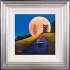 A Super Moon - Original - SOLD by artist David Renshaw - Wyecliffe Galleries