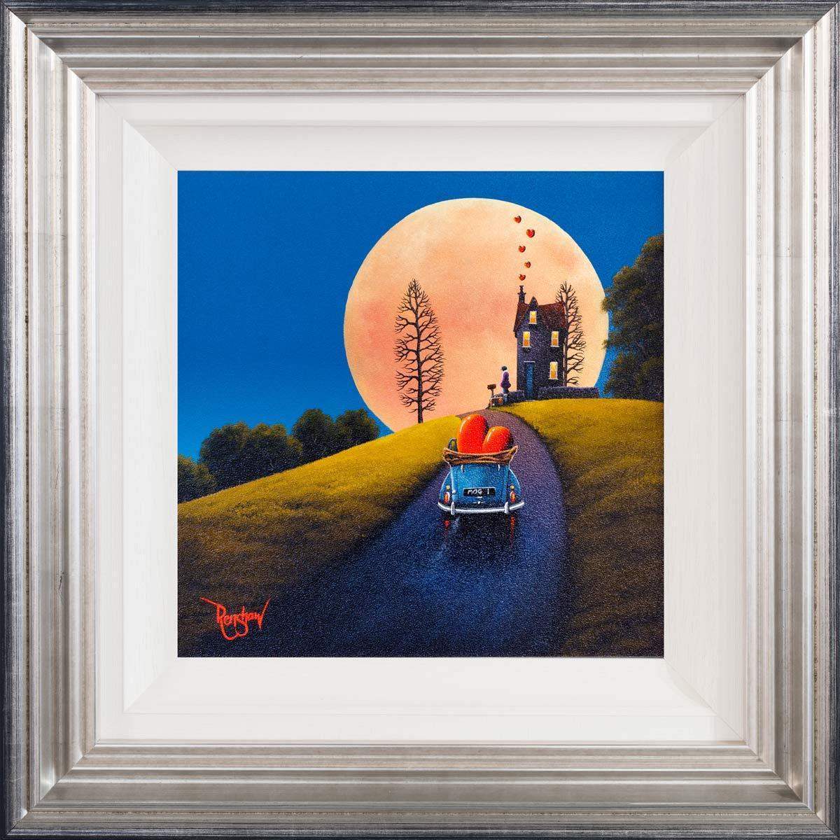 A Super Moon - Original - SOLD by artist David Renshaw - Wyecliffe Galleries