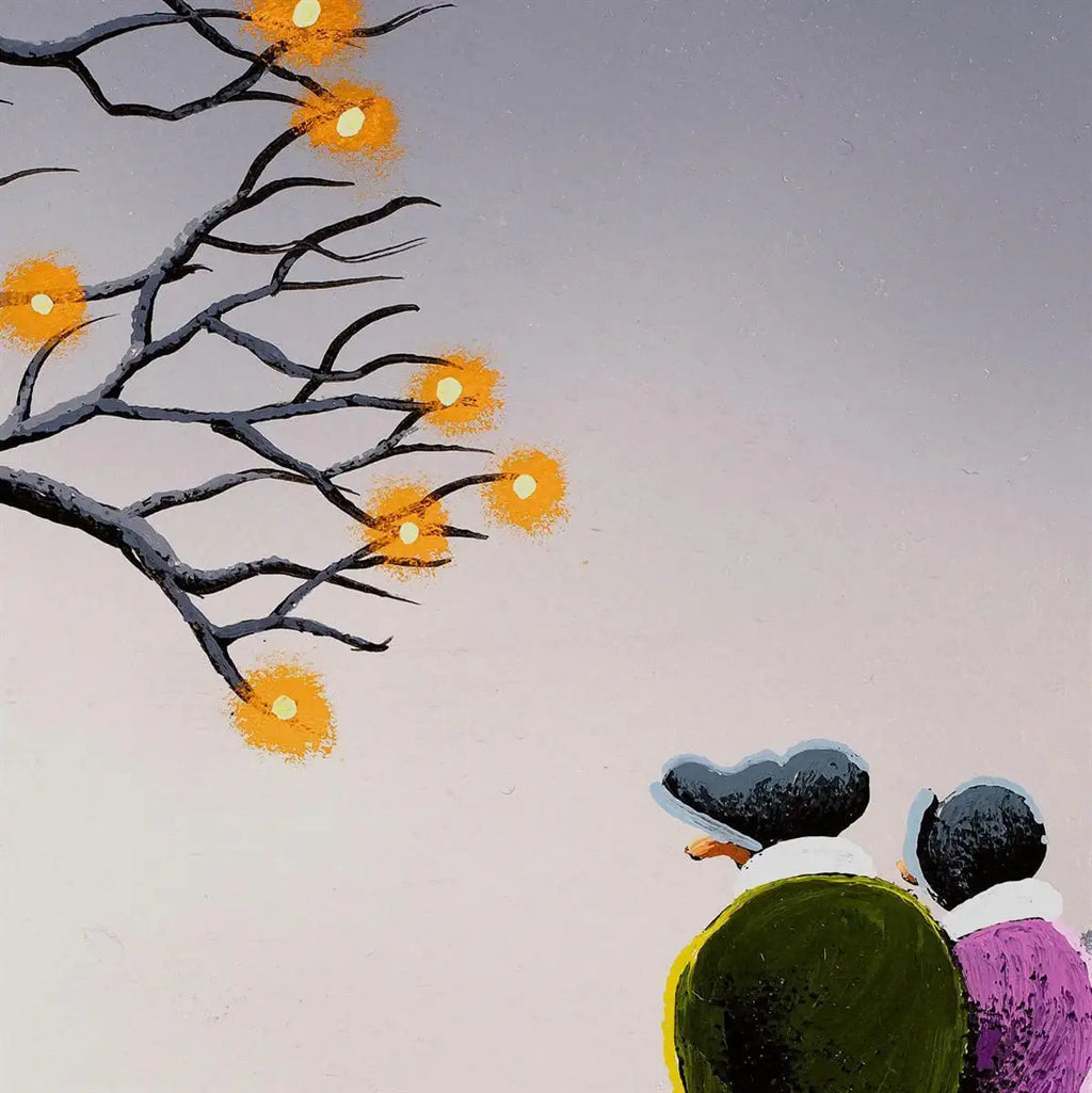 A Tree of Light - SOLD by artist David Renshaw - Wyecliffe Galleries