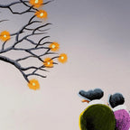 A Tree of Light - SOLD by artist David Renshaw - Wyecliffe Galleries