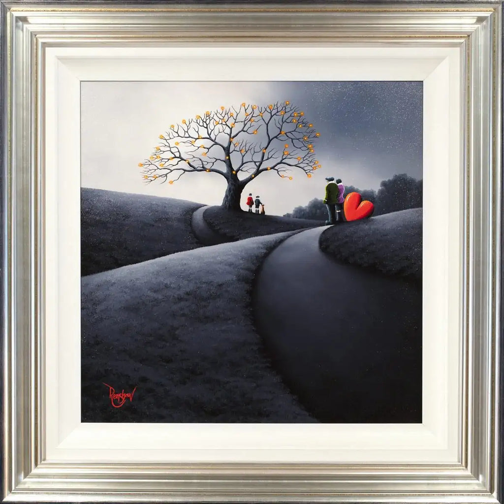 A Tree of Light - SOLD by artist David Renshaw - Wyecliffe Galleries