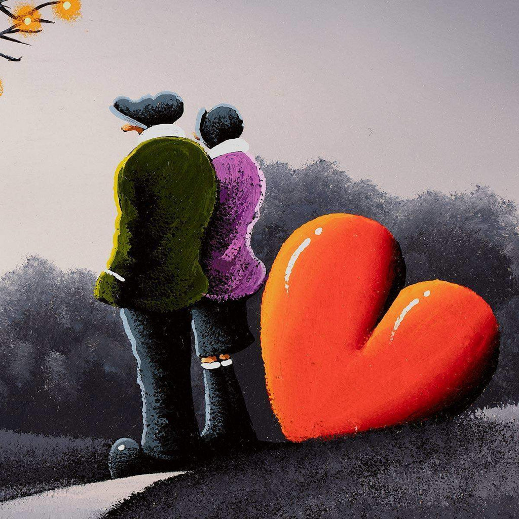 A Tree of Light - SOLD by artist David Renshaw - Wyecliffe Galleries