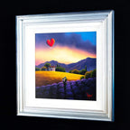 A Violet Romance - Original - SOLD by artist David Renshaw - Wyecliffe Galleries