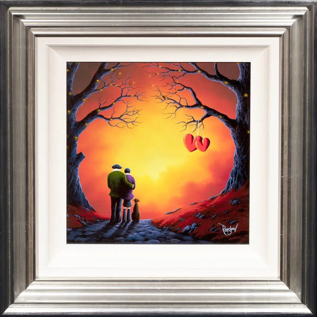A Walk In Love - SOLD by artist David Renshaw - Wyecliffe Galleries