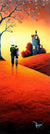 A Walk Into the Sunset - SOLD David Renshaw