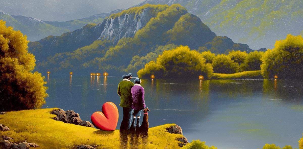 A Walk To Remember - SOLD by artist David Renshaw - Wyecliffe Galleries