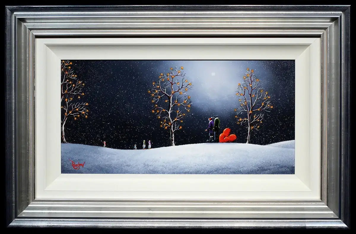 A Winters Tale - SOLD by artist David Renshaw - Wyecliffe Galleries