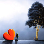 A Winters Walk - Original - SOLD by artist David Renshaw - Wyecliffe Galleries